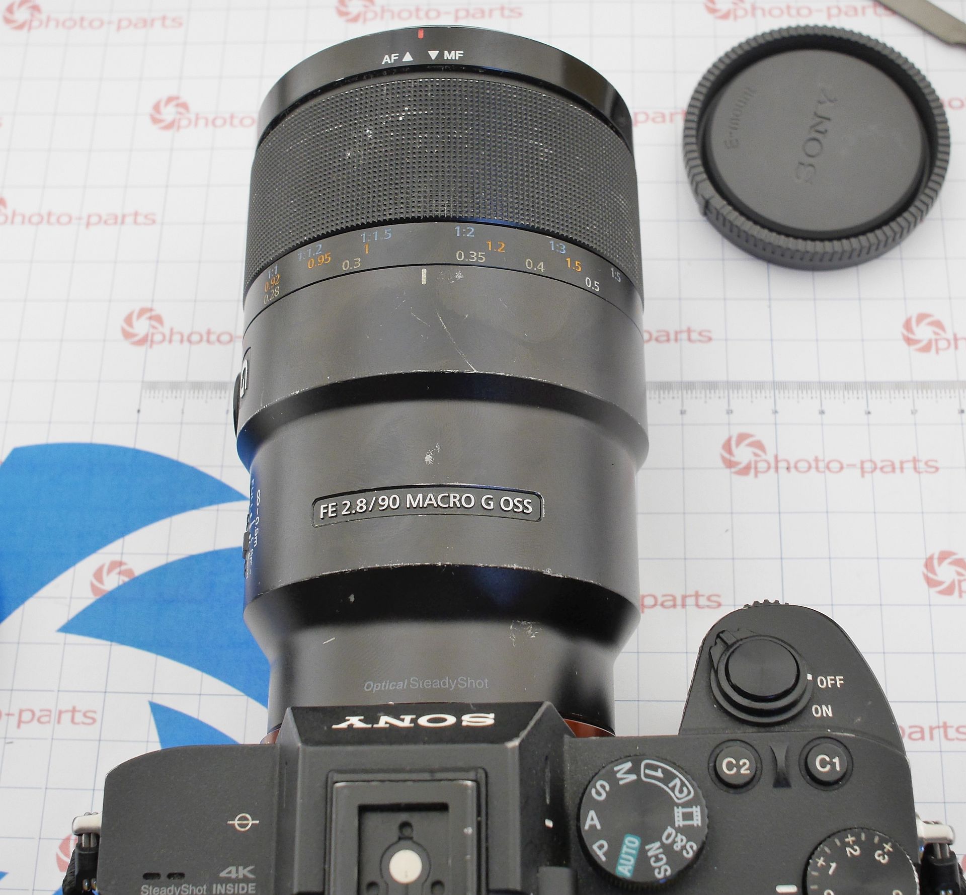 Sony FE 90mm F2.8 OSS G - teardown and focus motor replacement